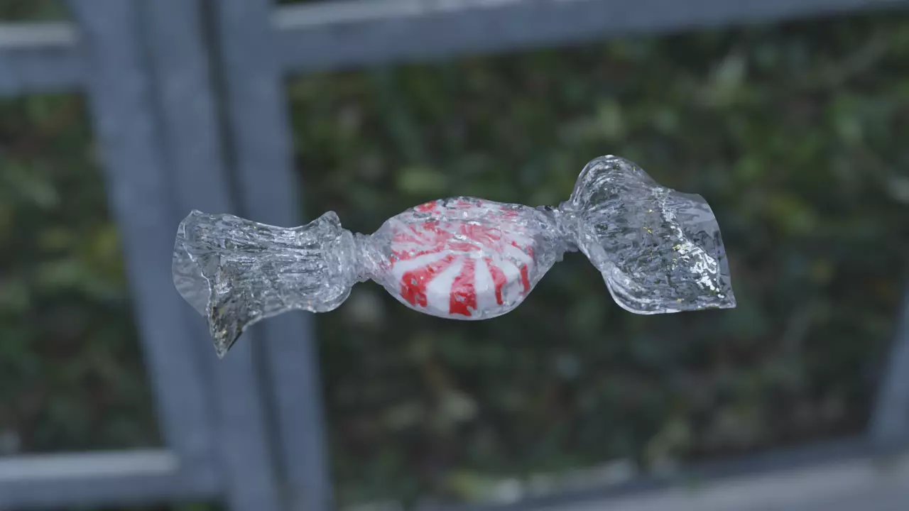 Starlight Peppermint Candy 3D model