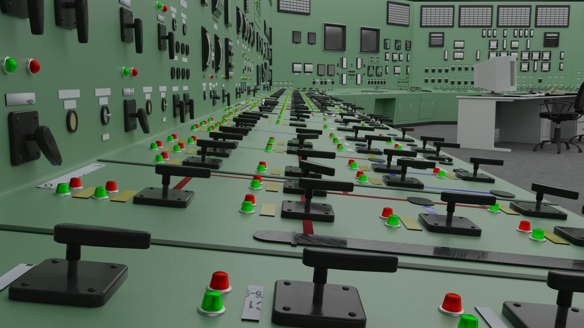 Fukushima Daiichi nuclear power plant 3D model_1