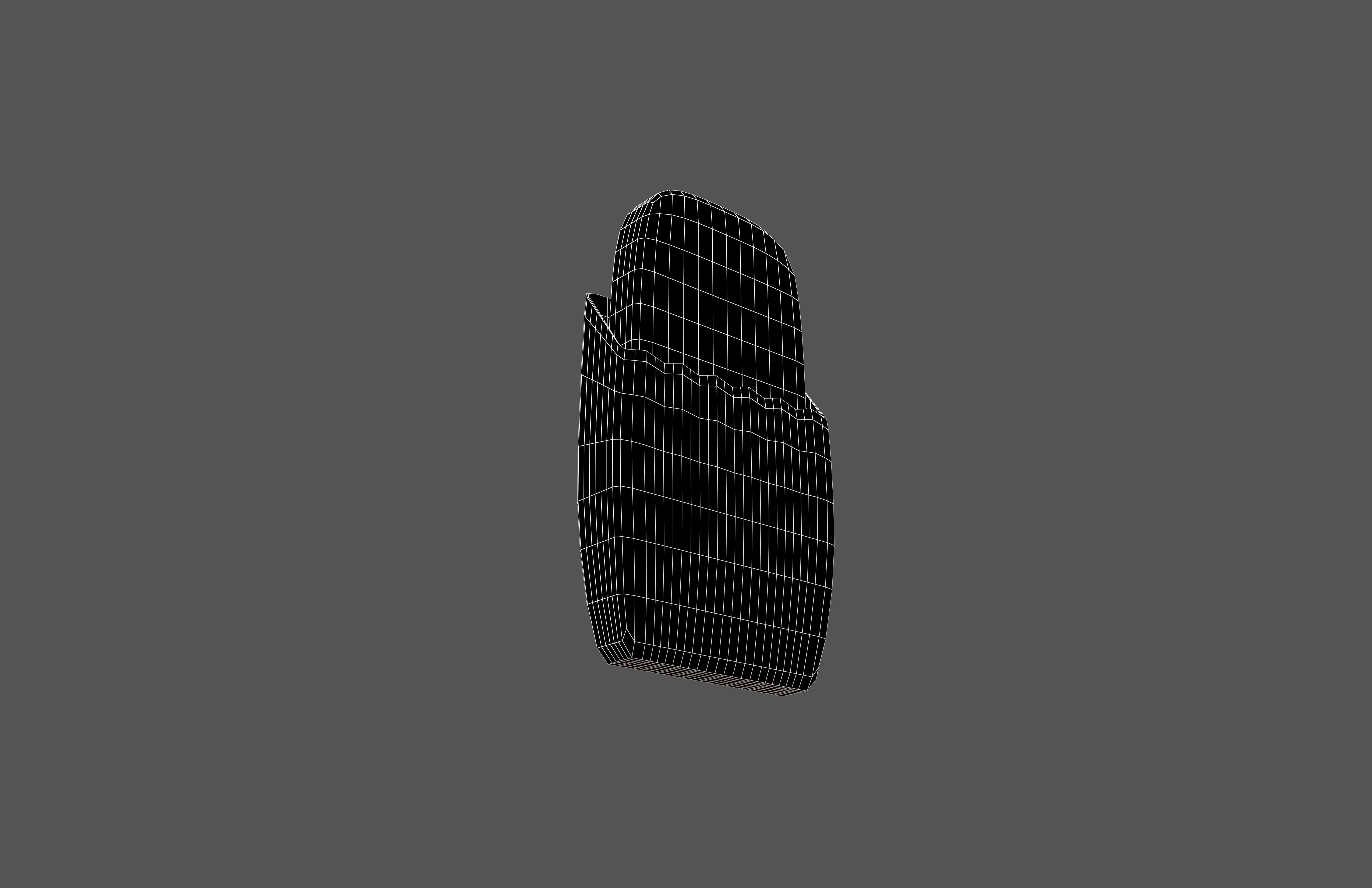 Hash Brown v1 002 Low-poly 3D model_4