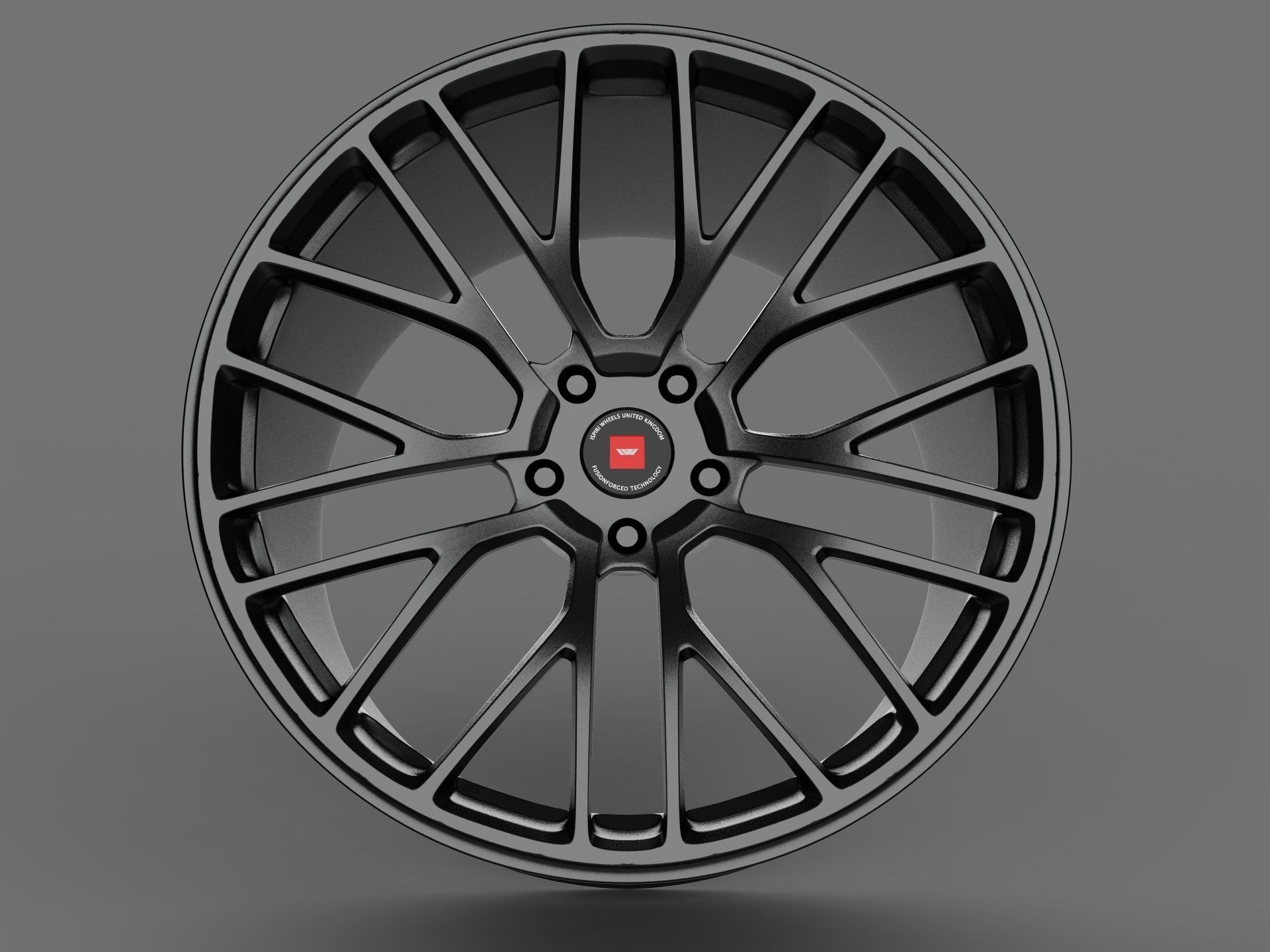 ISPIRI FFP1 WHEEL RIM 3D MODEL AR VR LOW AND HIGH POLY 3D print model_1