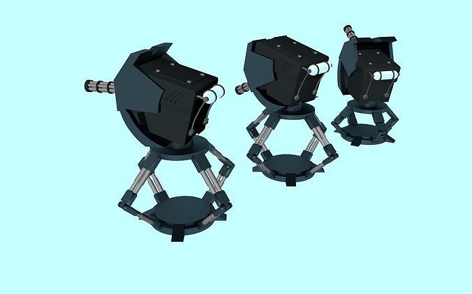 Tower defense 3D model