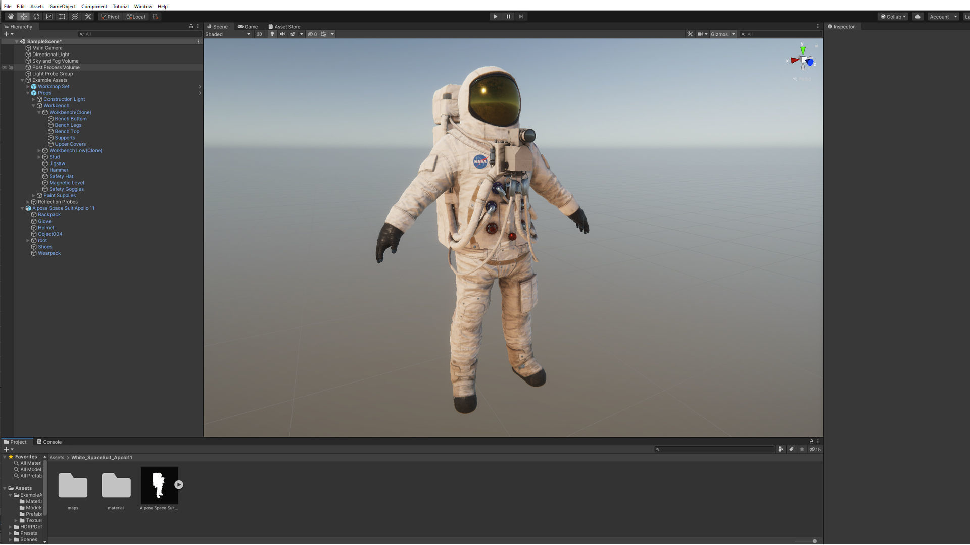 CS03 Space Suit FULL VERSION Low-poly 3D model_20