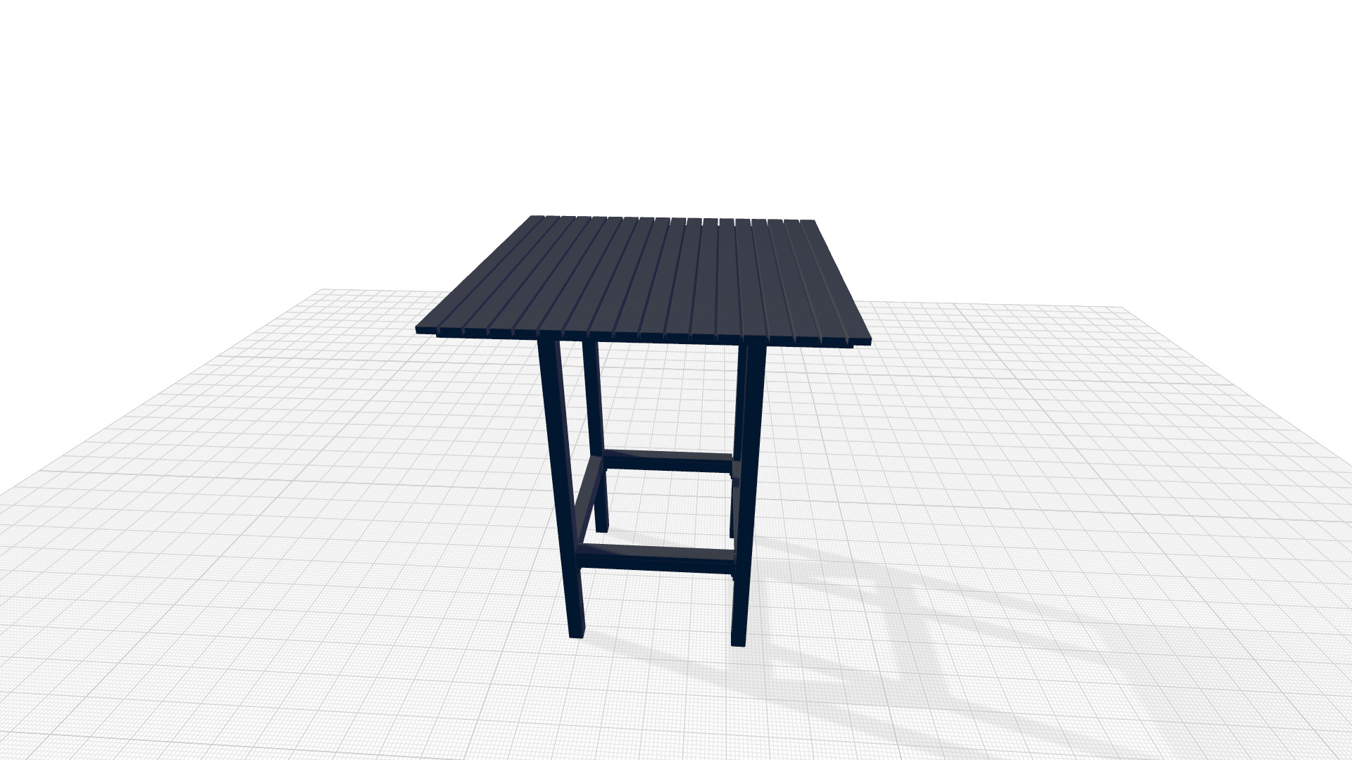 Marina Bar Table 3D model_1