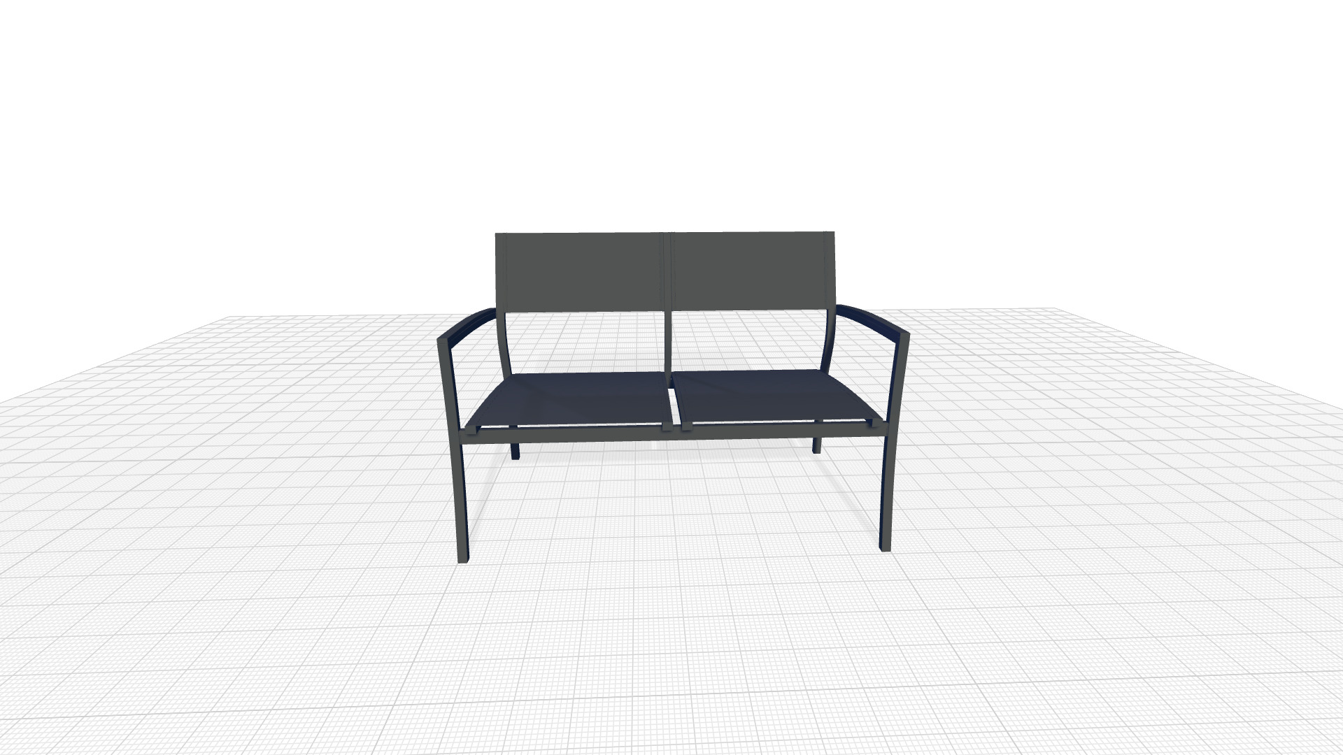Marina Loveseat 3D model_5