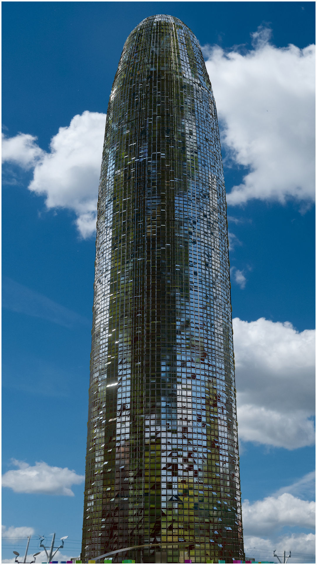 Glories Tower 3D model_1