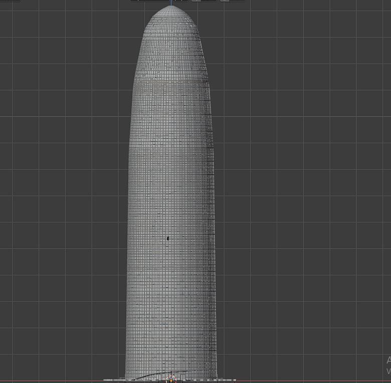 Glories Tower 3D model_6