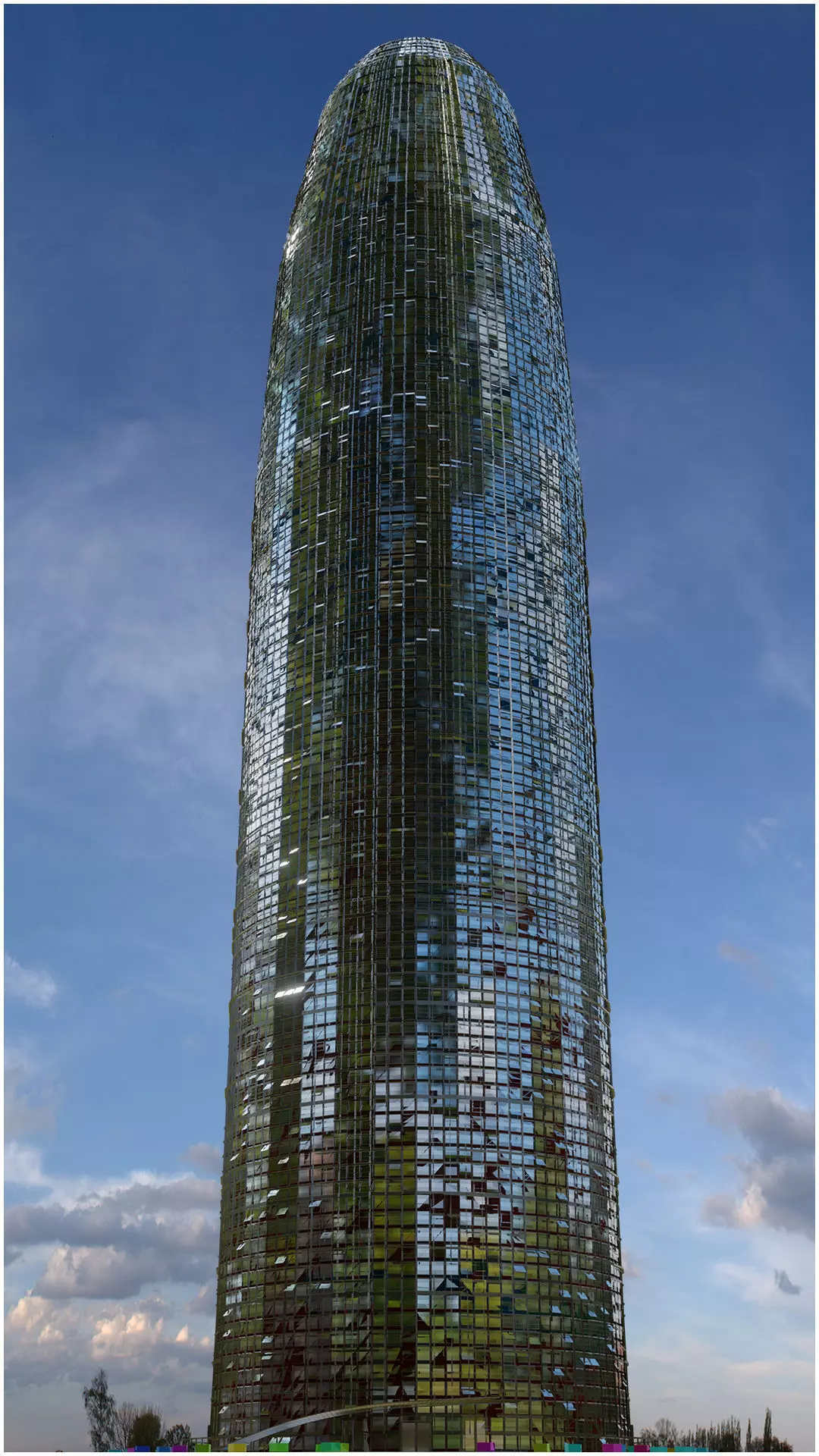 Glories Tower 3D model_0