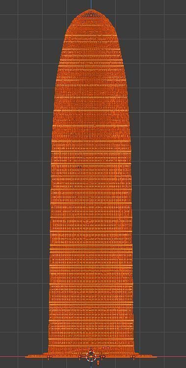 Glories Tower 3D model_9