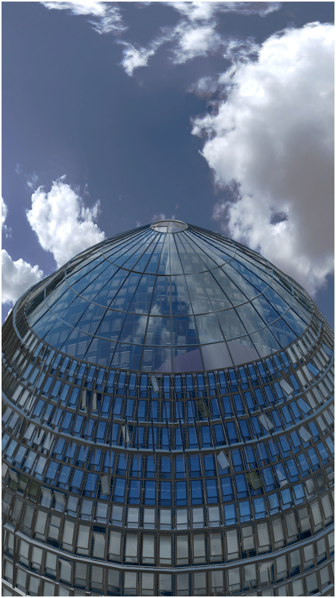 Glories Tower 3D model_3