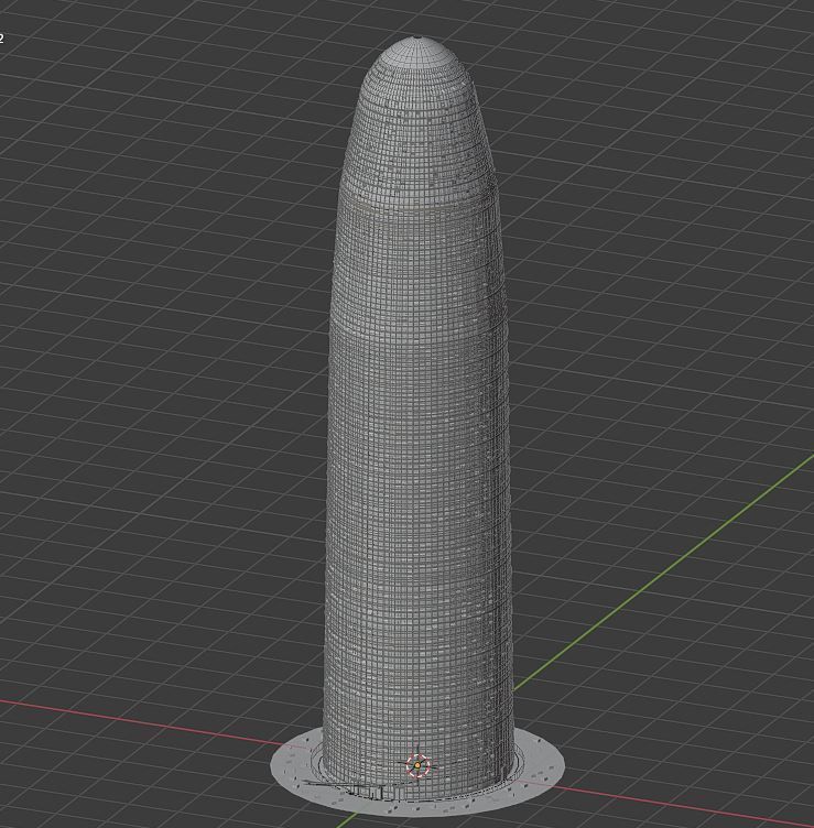 Glories Tower 3D model_10