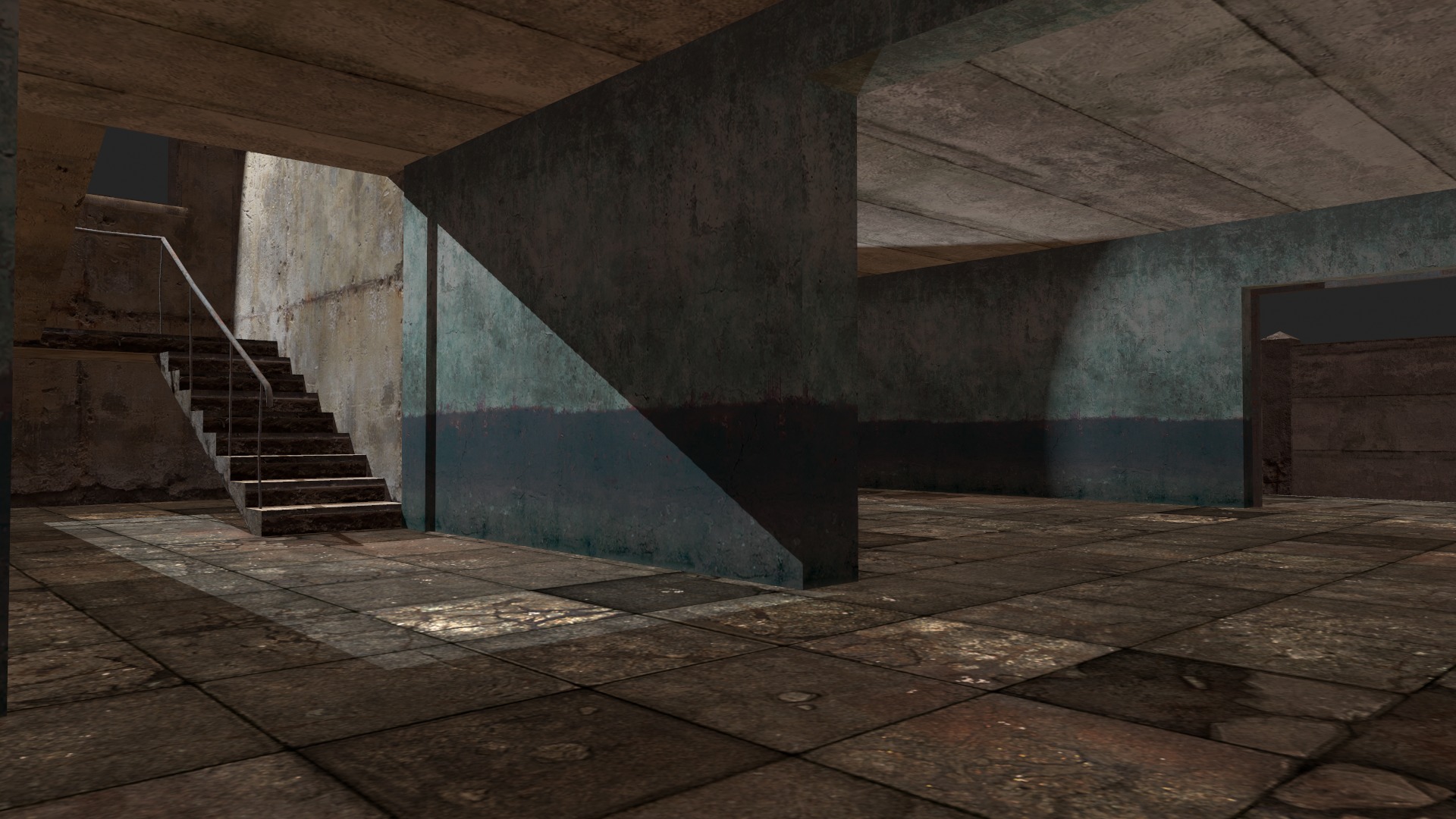 old building  Low-poly 3D model_5