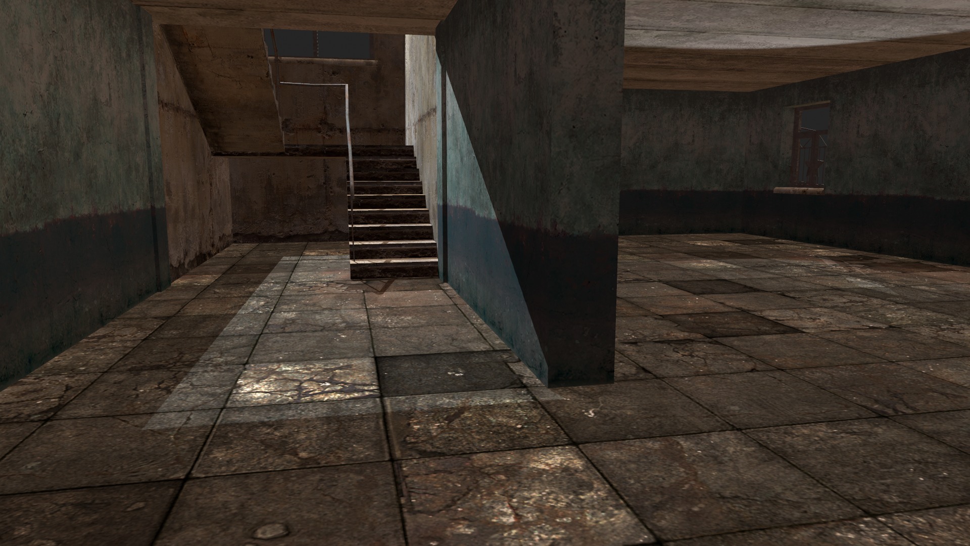 old building  Low-poly 3D model_6