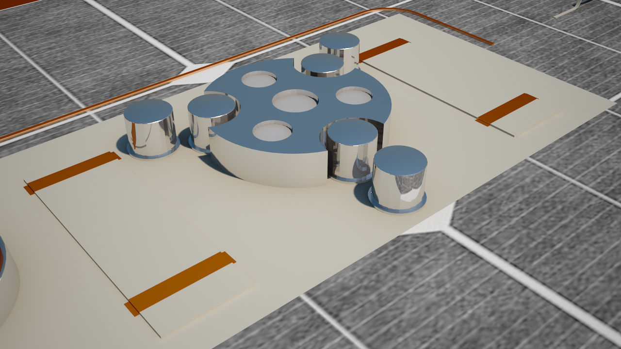 Mars Helicopter Ingenuity 3D model_17