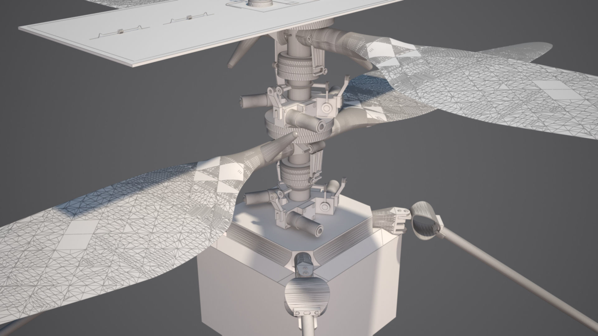 Mars Helicopter Ingenuity 3D model_21