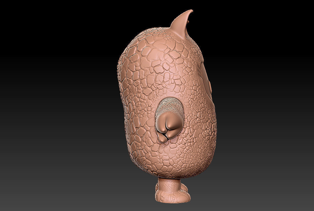 female fall guy 3D print model_3