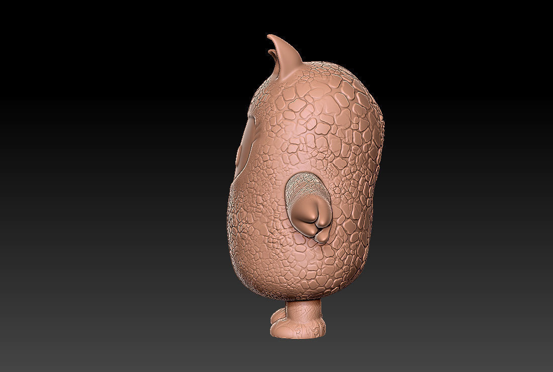 female fall guy 3D print model_1