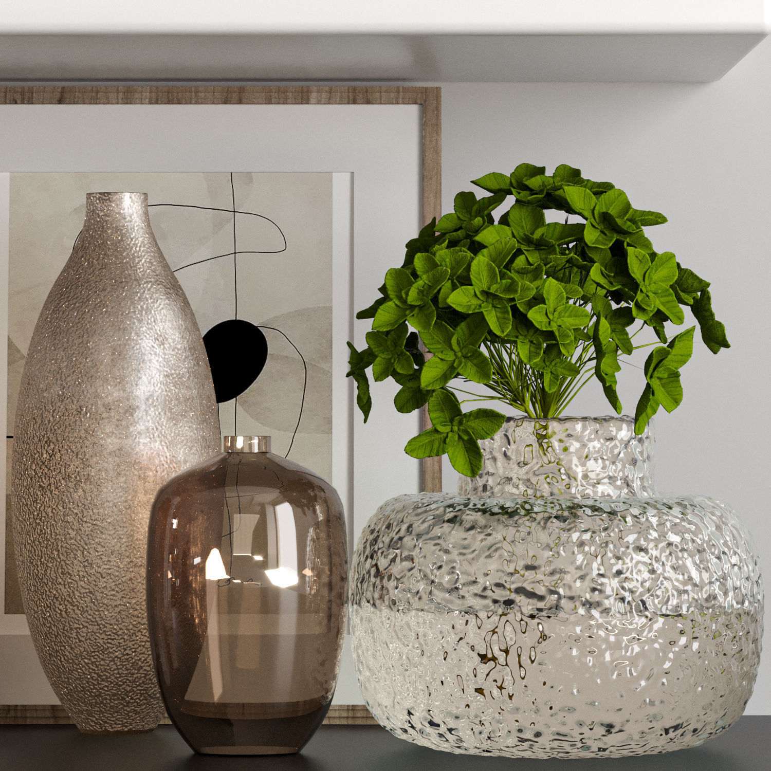 decorative set19 3D model_2