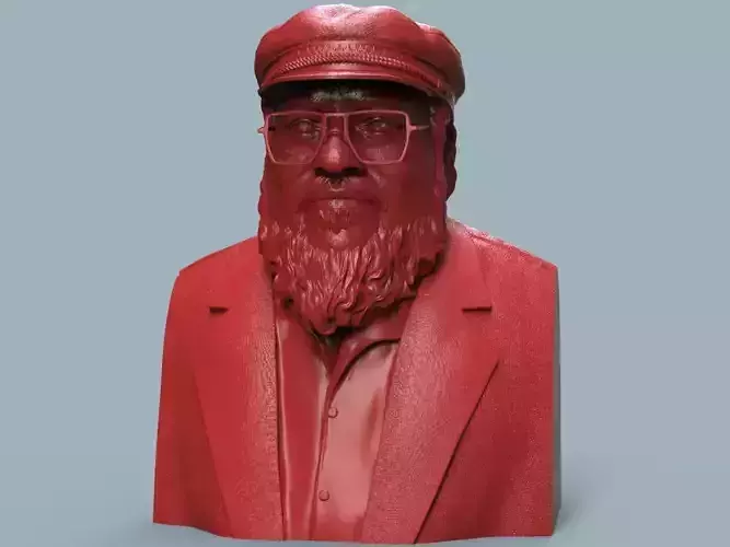 George RR Martin Bust 3D print model
