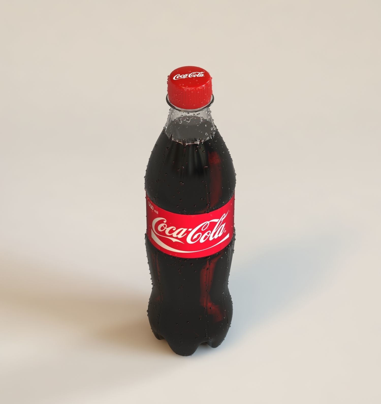 Coca-Cola bottle 500ml 3D model_3