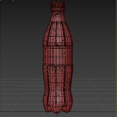 Coca-Cola bottle 500ml 3D model_5