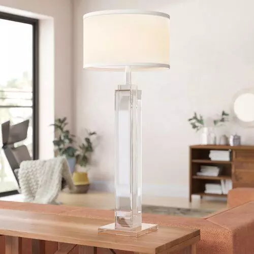 Wessel Metallic Drum Shade Table Lamp Free 3D model