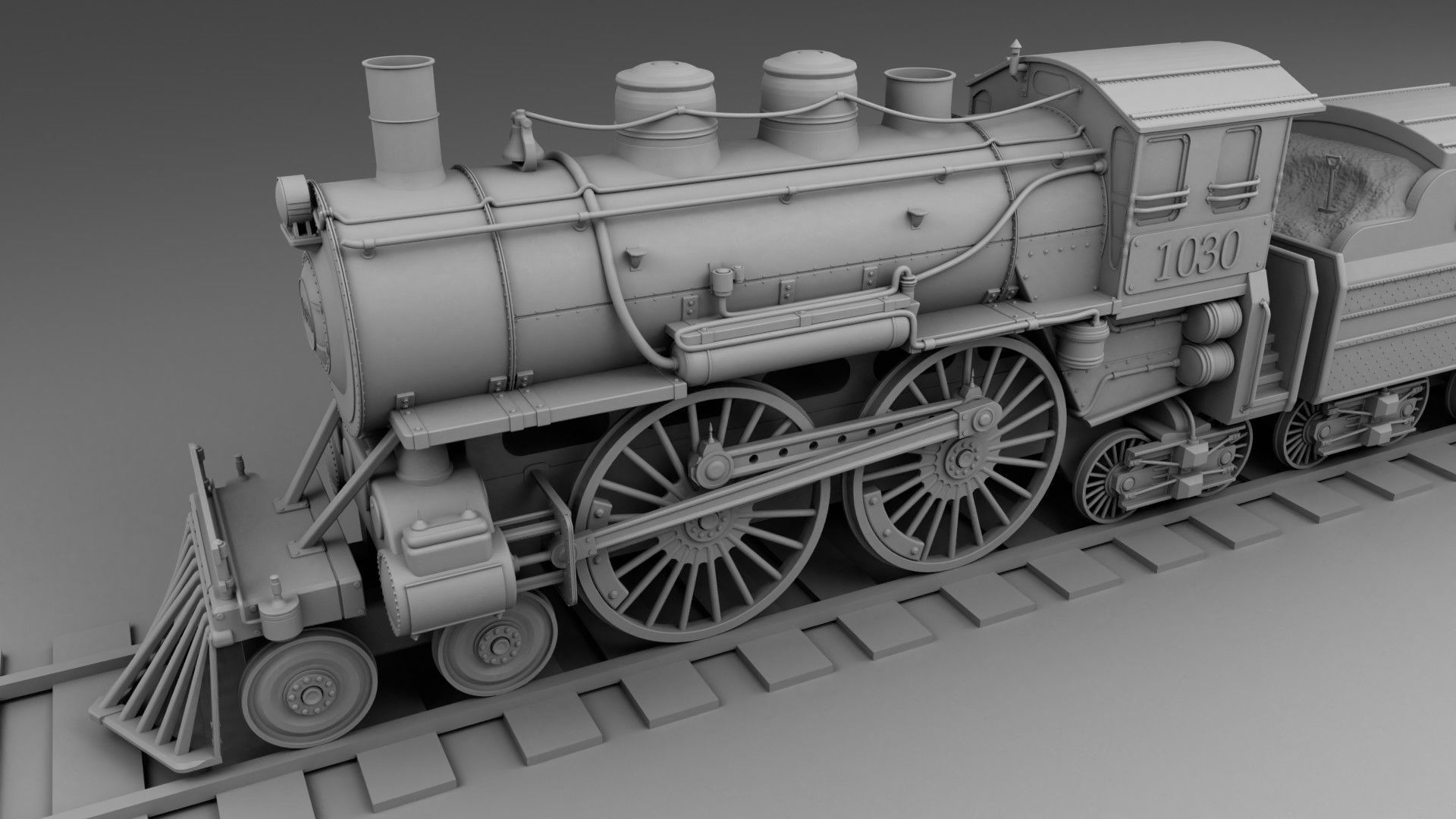Chicago train 3D print model_2