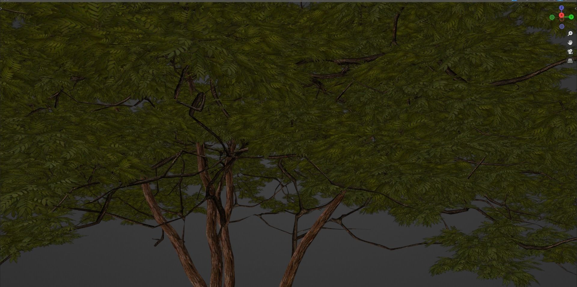 Tree 4 Lowpoly - 3D model_9