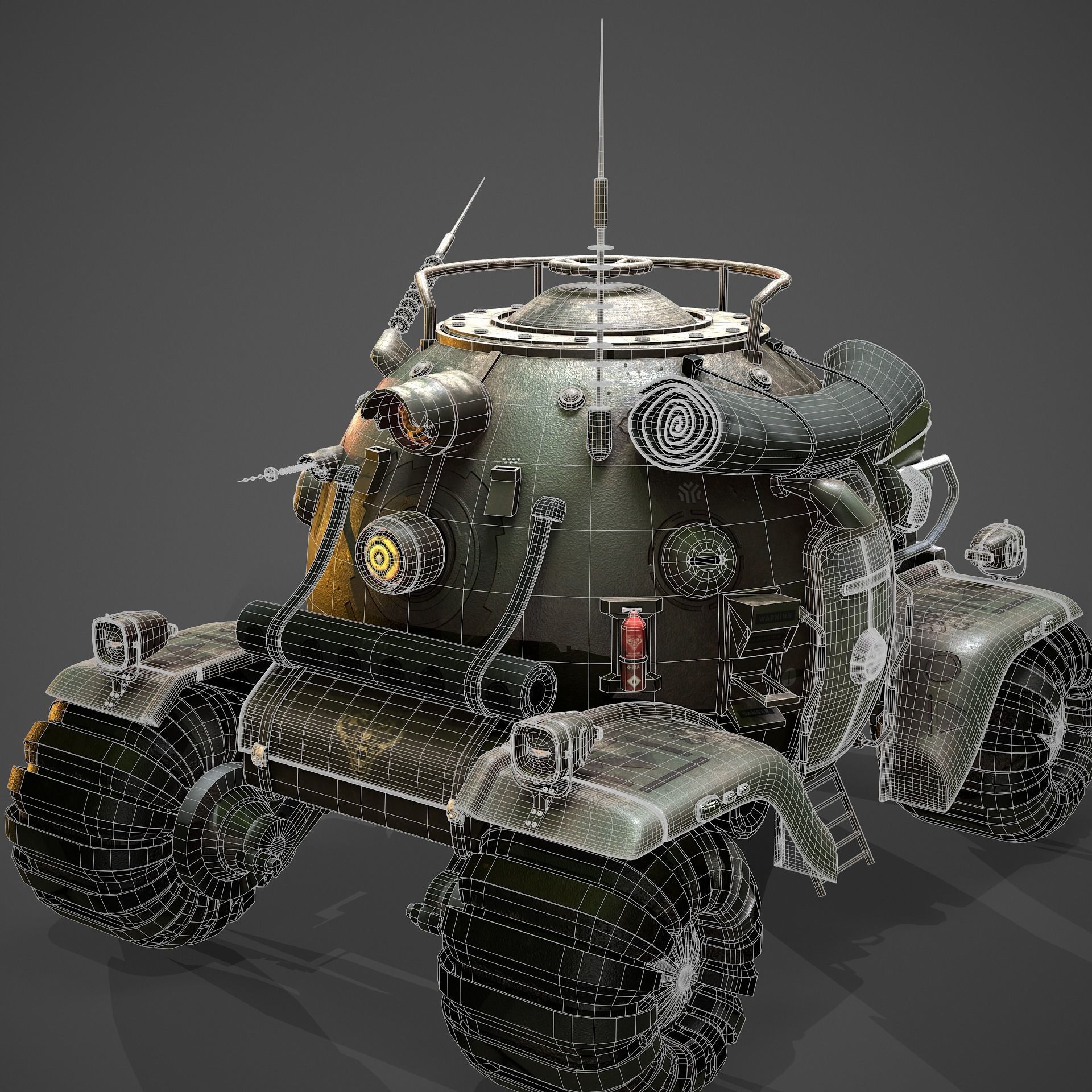 heavy armored vehicle 3D model_15