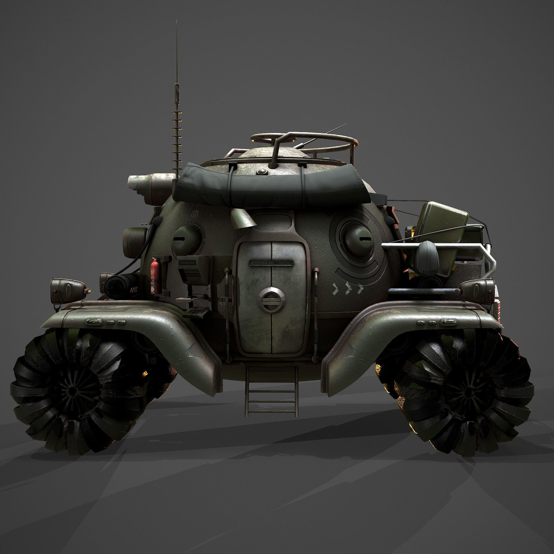 heavy armored vehicle 3D model_13