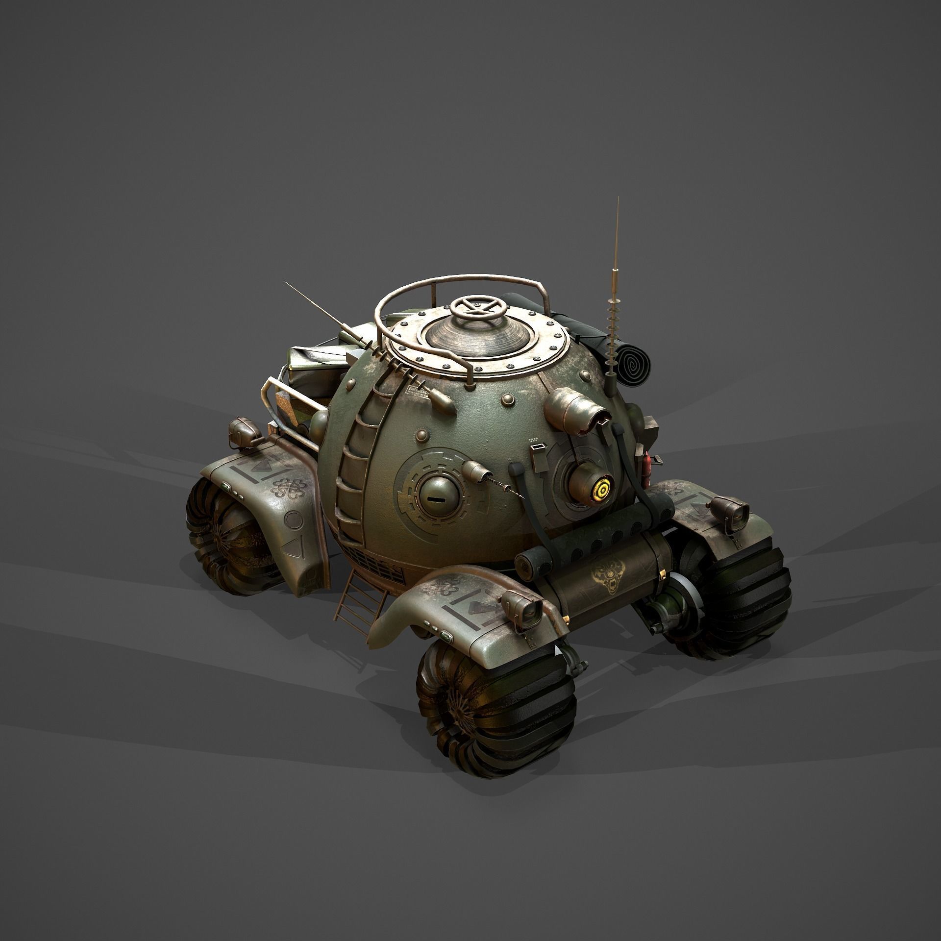 heavy armored vehicle 3D model_12