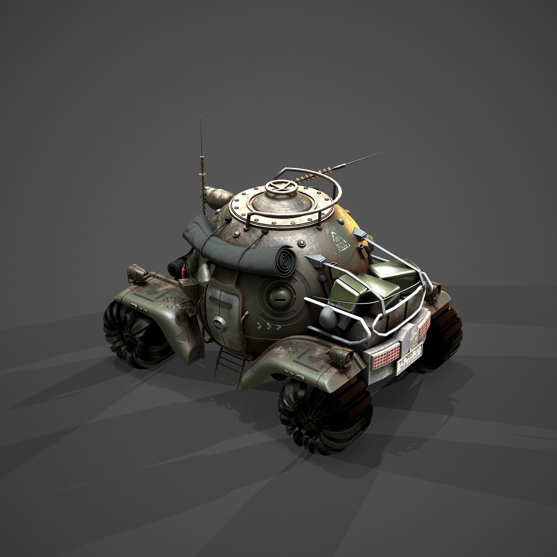 heavy armored vehicle 3D model_10