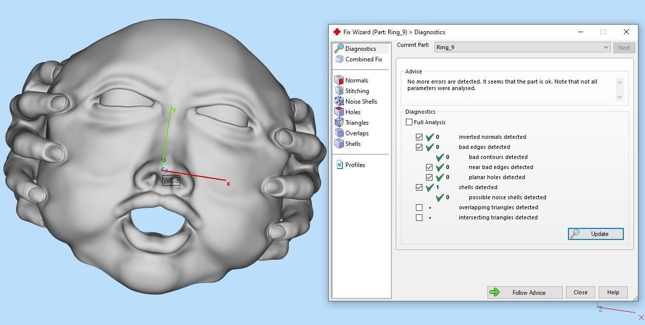 Gluttony Ring  3D print model_9