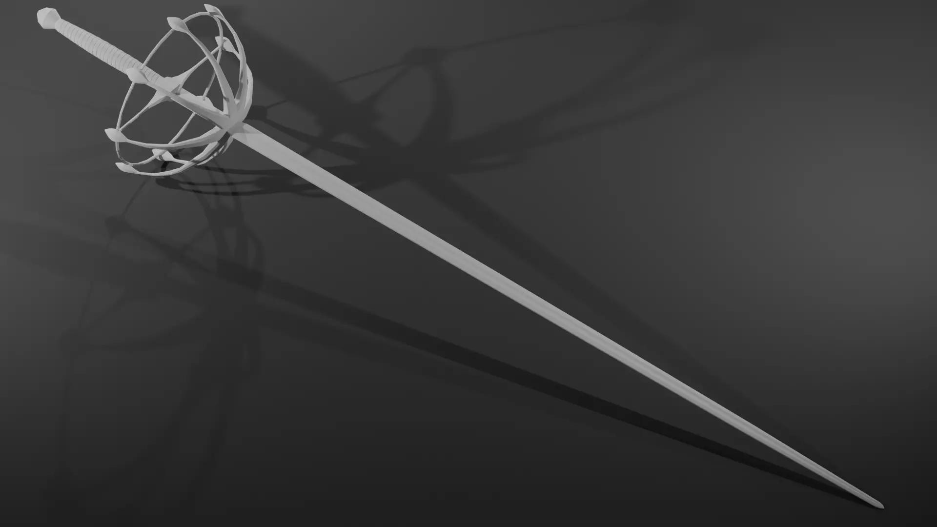 Low Poly Rapire FREE Free low-poly 3D model