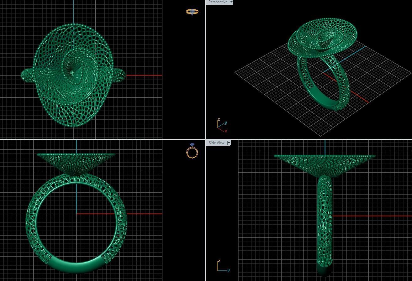 Ultra Vision Ring 145 3D print model_6