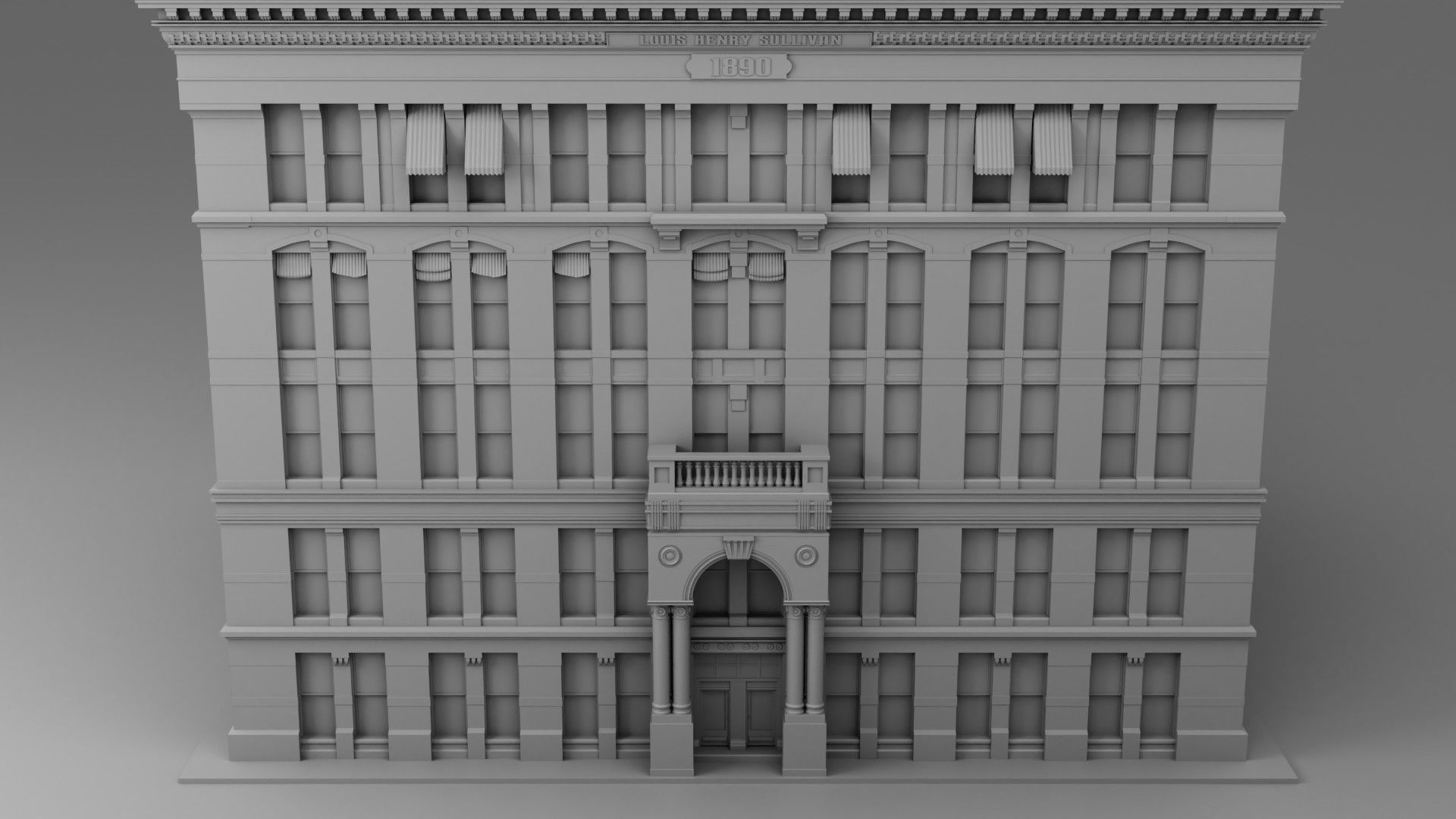 Chicago build 3D print model_1