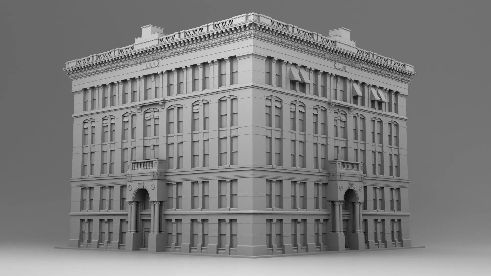 Chicago build 3D print model_0