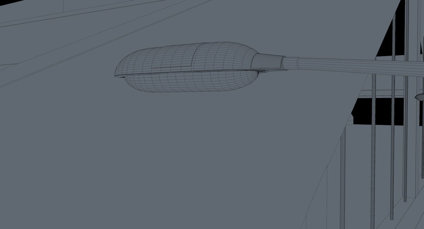 Bridge Low-poly 3D model_11