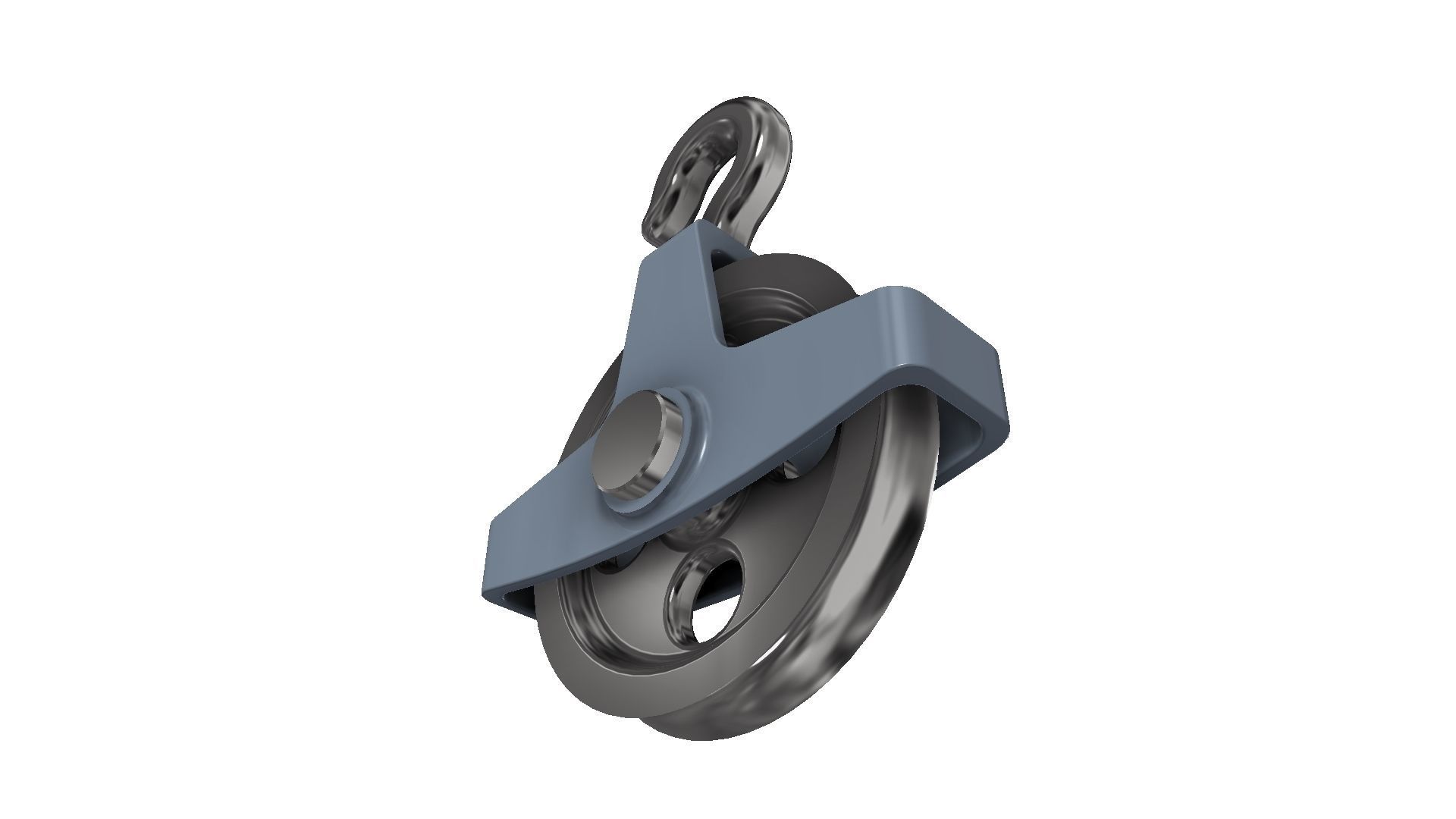 Roller system 3D model_2