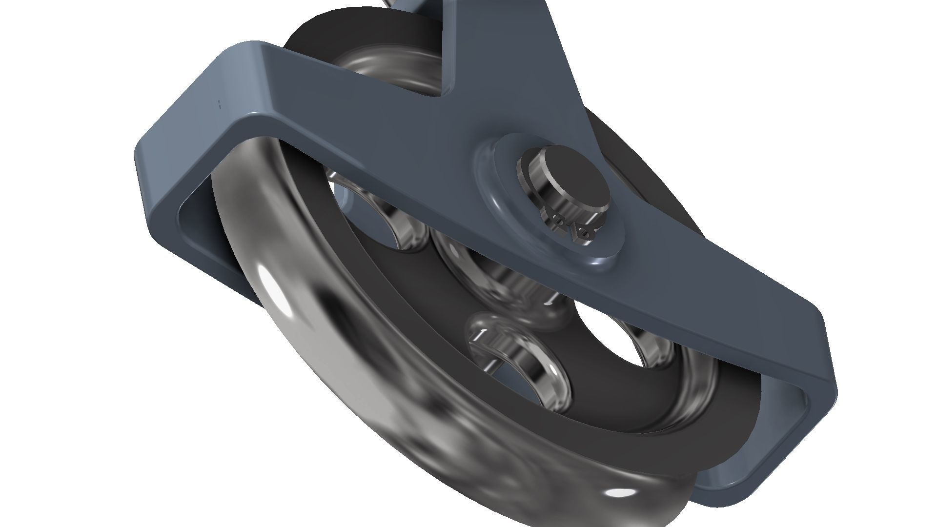 Roller system 3D model_7