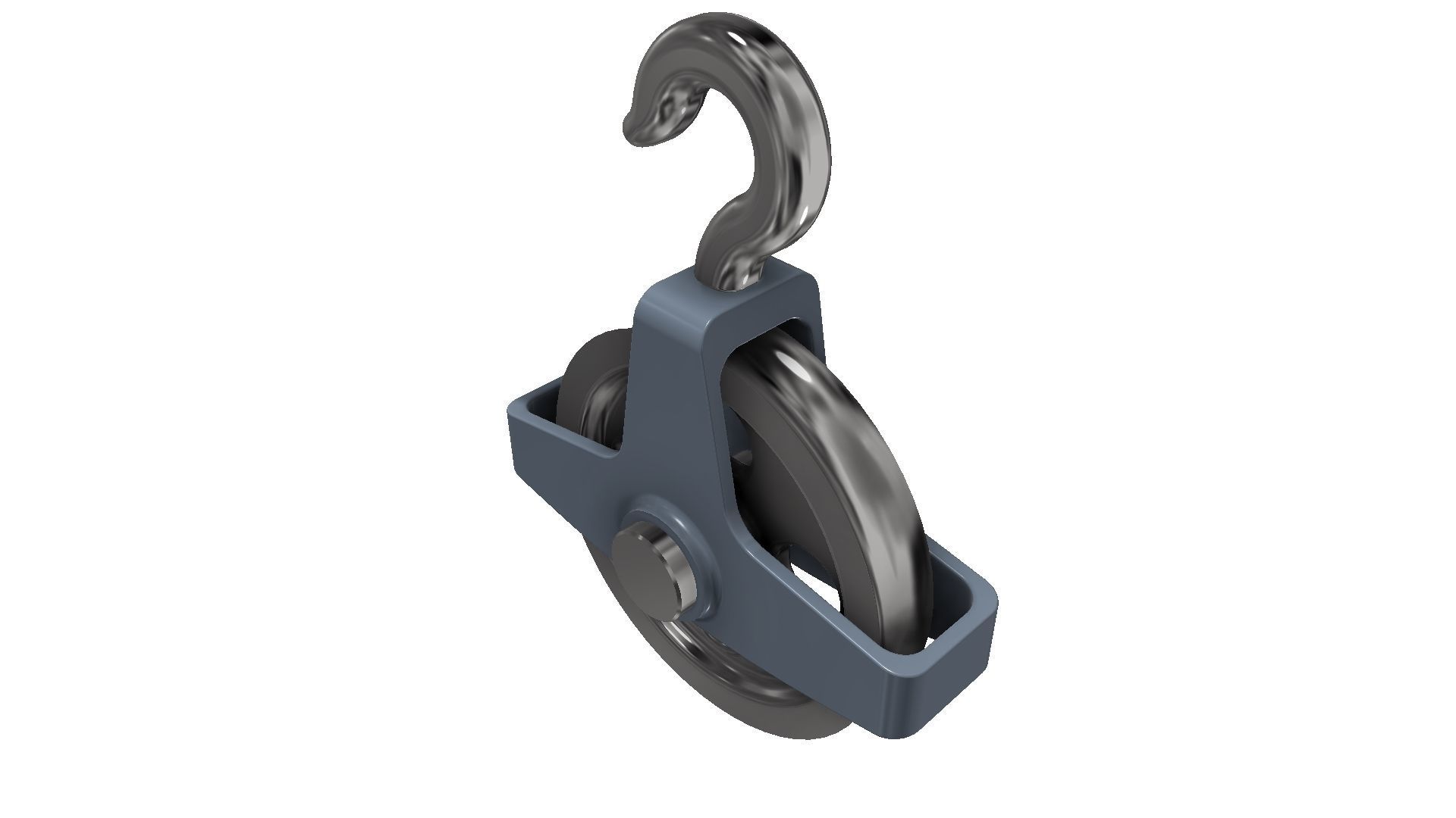 Roller system 3D model_1