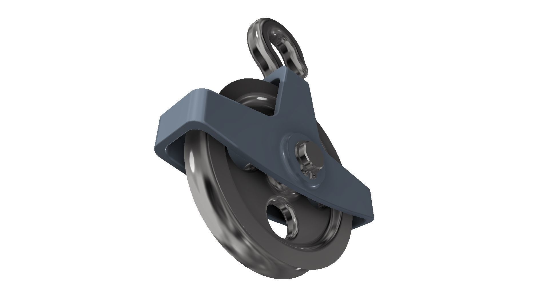 Roller system 3D model_3