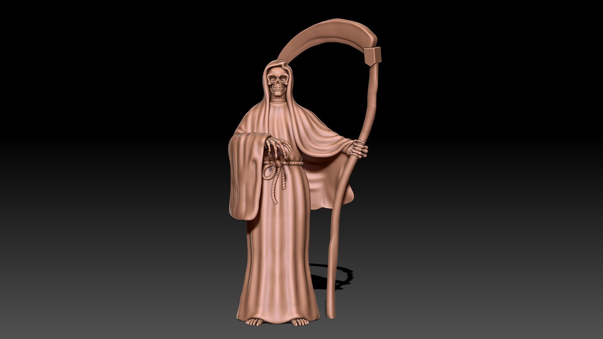 Grim Reaper 3D model 3D printable | CGTrader