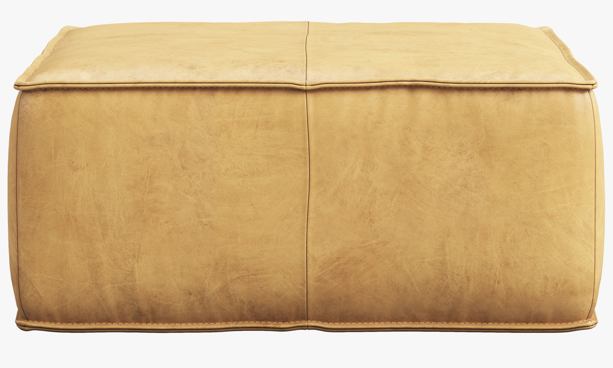 Joybird Lyle Leather Ottoman 3D model_21