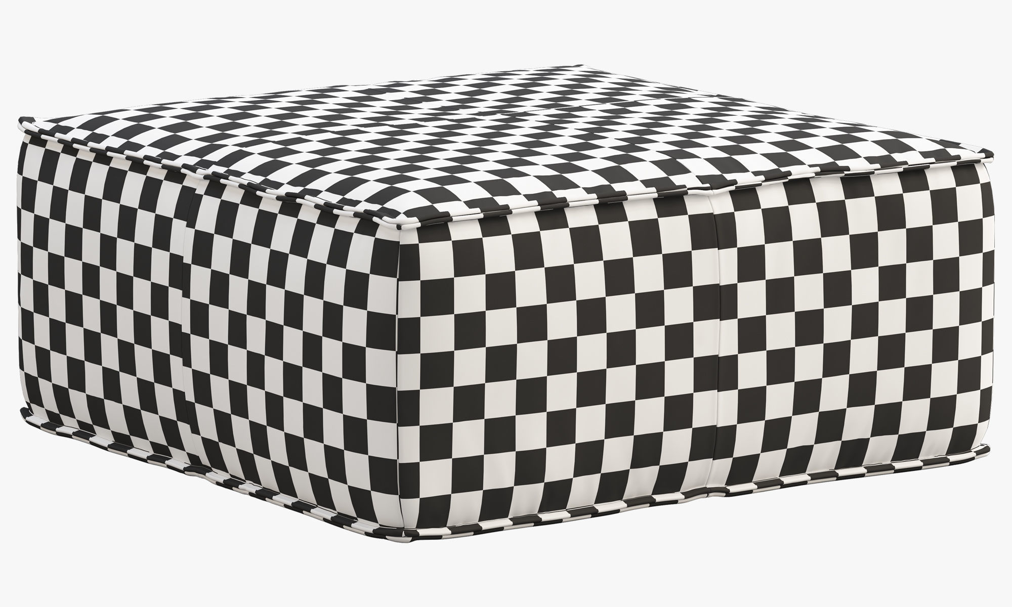 Joybird Lyle Leather Ottoman 3D model_27