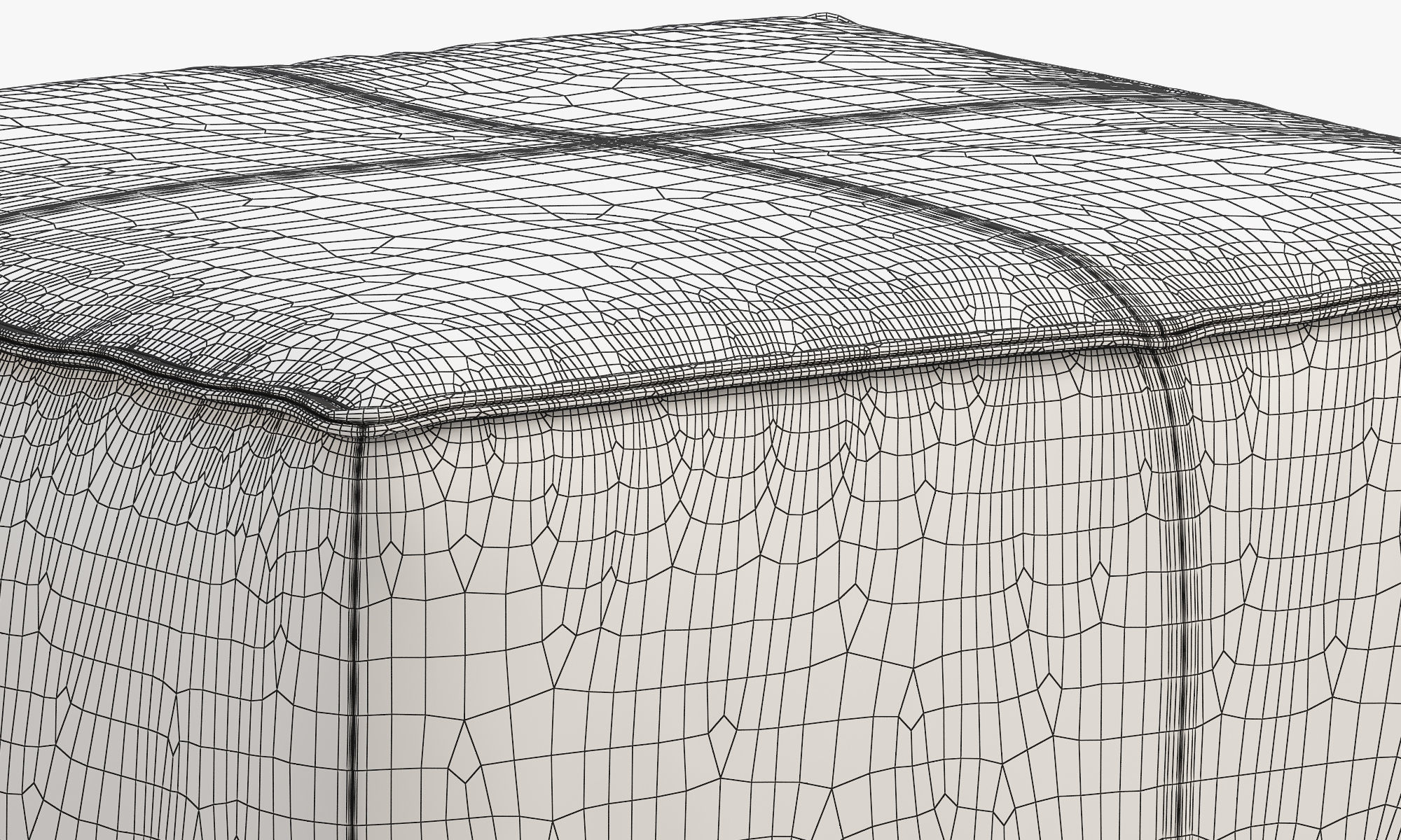 Joybird Lyle Leather Ottoman 3D model_25