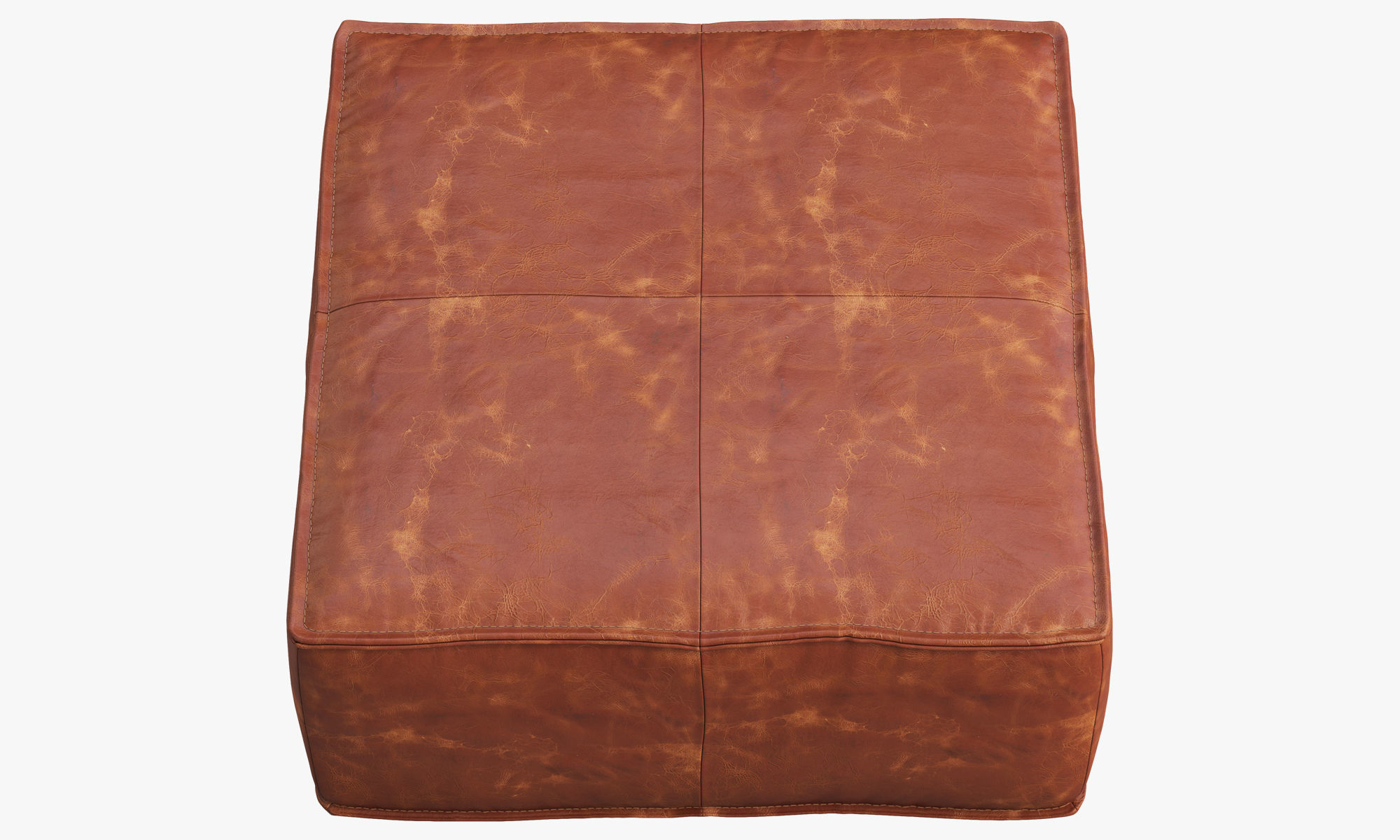 Joybird Lyle Leather Ottoman 3D model_14