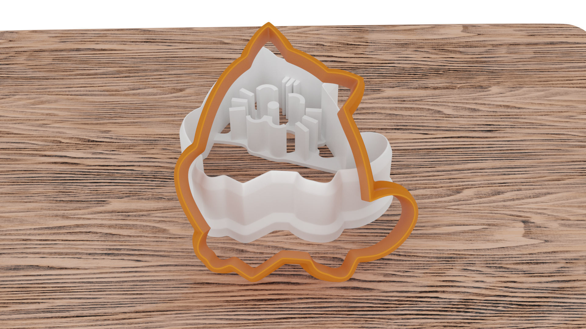 Cute kitty cat 3D printer mold 2 in 1 kitty 3D print model_2