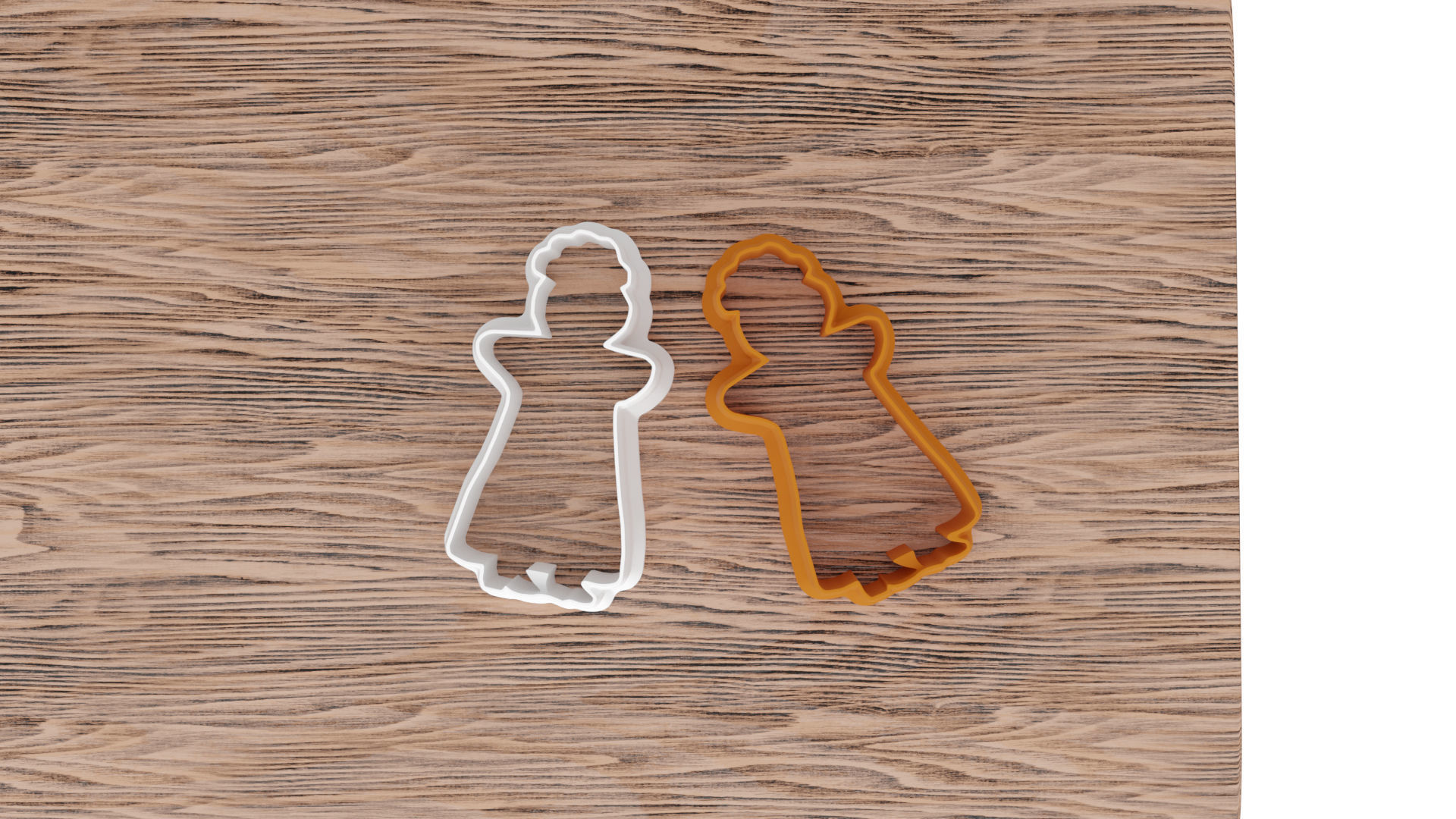 Cute little man molds for a 3D printer 3D print model_5