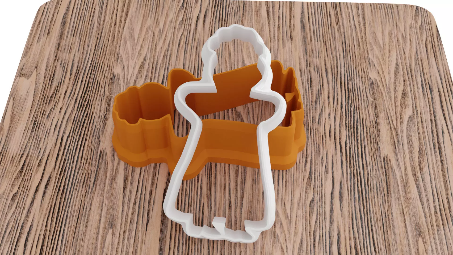 Cute little man molds for a 3D printer 3D print model_0