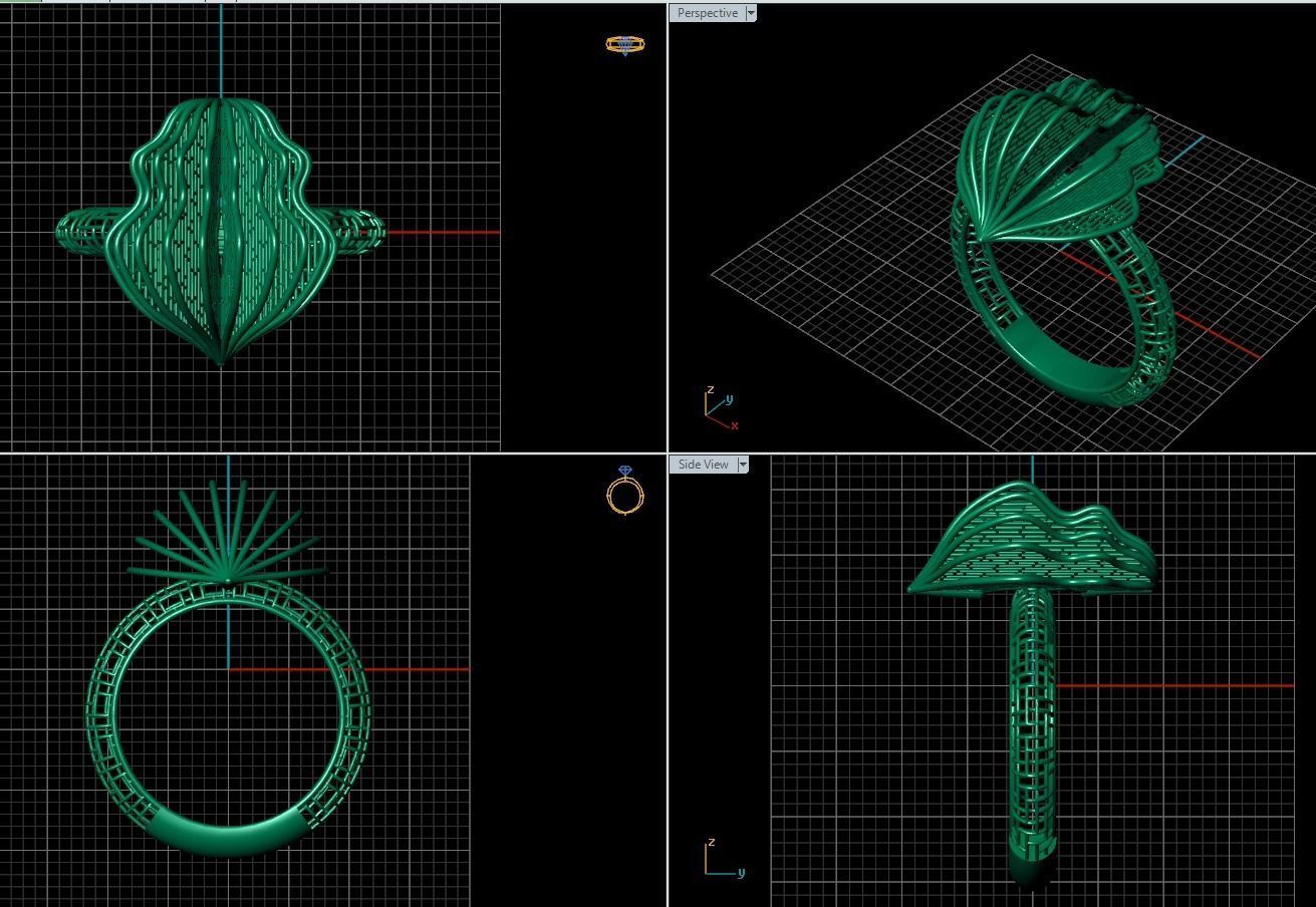 Ultra Vision Ring 170 3D print model_6